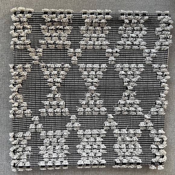 IKEA Annamette Cushion Cover 20 x 20 Gray/Black - Picture 6 of 8